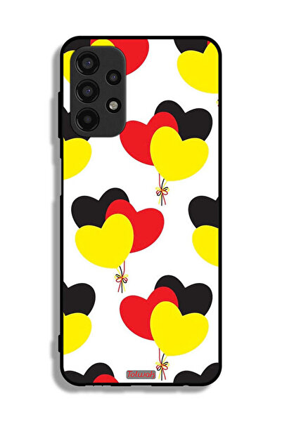 Tolwak Samsung Galaxy A13 4G Protective Case Cover Three Hearts Bunch