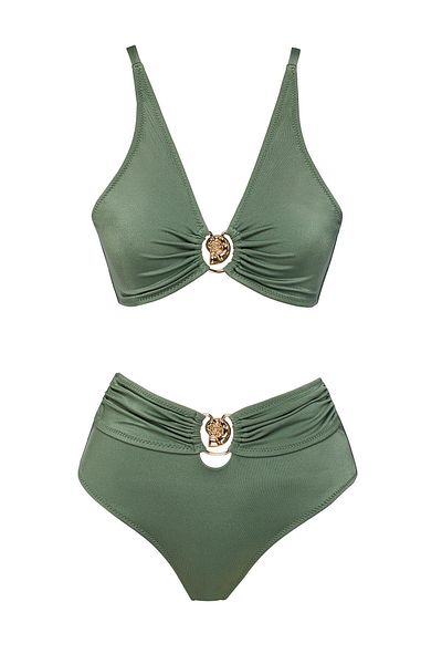 SAILOR moda Σετ Ψηλόμεσο Μπικίνι Ειδικού Σχεδιασμού