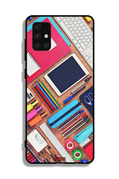 Tolwak غطاء حماية لهاتف سامسونج جالاكسي A71 4G بتصميم فتاة هوبي ديسك