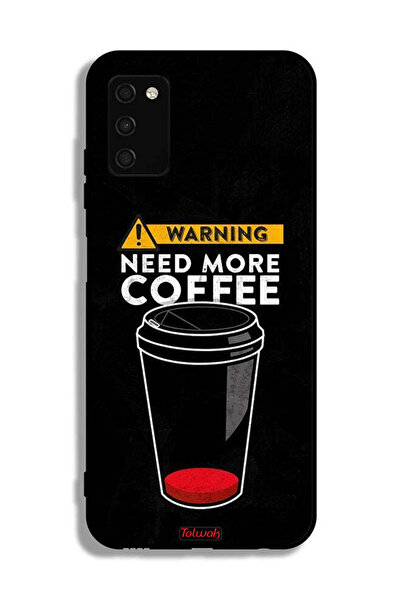 Tolwak غطاء حماية لهاتف Samsung Galaxy A02s - هل تحتاج إلى المزيد من القهوة؟