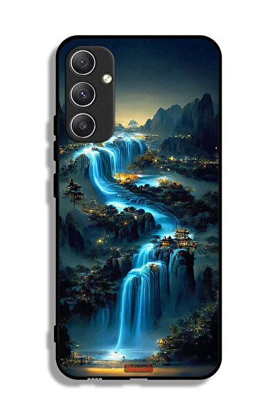 Tolwak غطاء حماية لهاتف Samsung Galaxy A34 5G بتصميم شلال فني