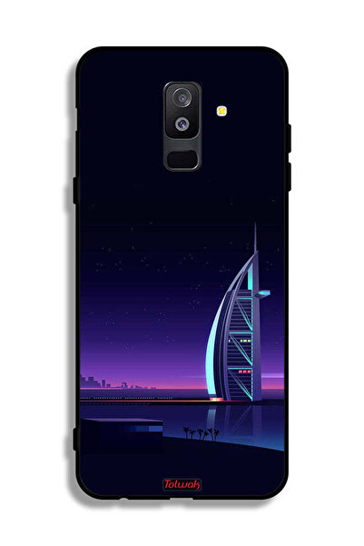 Tolwak غطاء حماية لهاتف سامسونج جالاكسي A6 بلس (2018) - فن برج العرب الرقمي