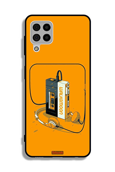 Tolwak Samsung Galaxy A22 4G Protective Case Cover Walk The Moon
