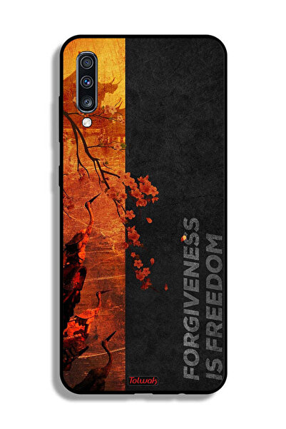 Tolwak Samsung Galaxy A70 Protective Case Cover Forgiveness Is Freedom