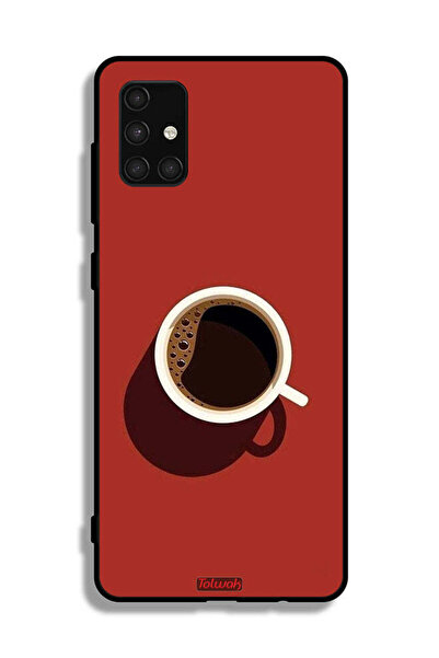 Tolwak غطاء حماية لهاتف Samsung Galaxy A71 4G بتصميم فنجان قهوة
