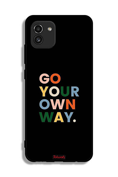 Tolwak غطاء حماية لهاتف Samsung Galaxy A03 - انطلق على طريقتك الخاصة