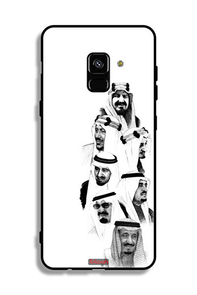 Tolwak غطاء حماية لهاتف سامسونج جالكسي A8 بلس (2018) - فن ملوك السعودية - أبي...