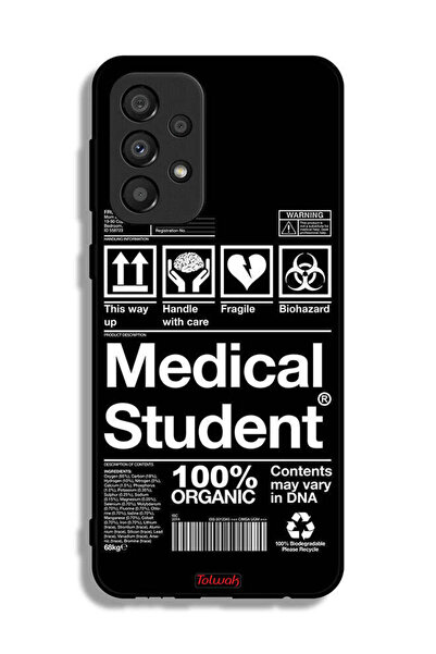 Tolwak غطاء حماية لهاتف سامسونج جالاكسي A33 5G، ملصق طالب الطب