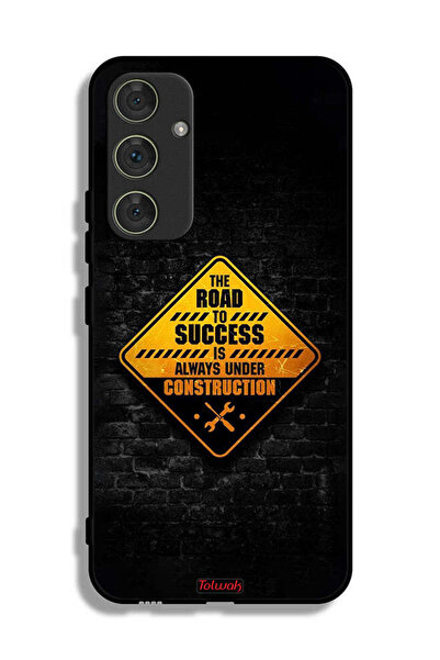 Tolwak غطاء حماية لهاتف Samsung Galaxy A54 5G الطريق إلى النجاح دائمًا قيد ال...