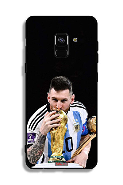 Tolwak غطاء حماية لهاتف سامسونج جالاكسي A8 بلس (2018) ميسي