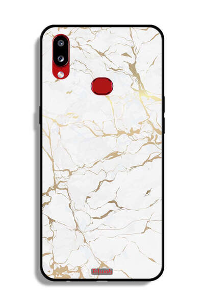 Tolwak غطاء واقي لغطاء حماية سامسونج جالاكسي A10s بنمط الرخام