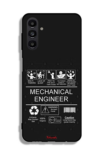 Tolwak غطاء حماية لهاتف Samsung Galaxy A04s، ملصق مهندس ميكانيكي