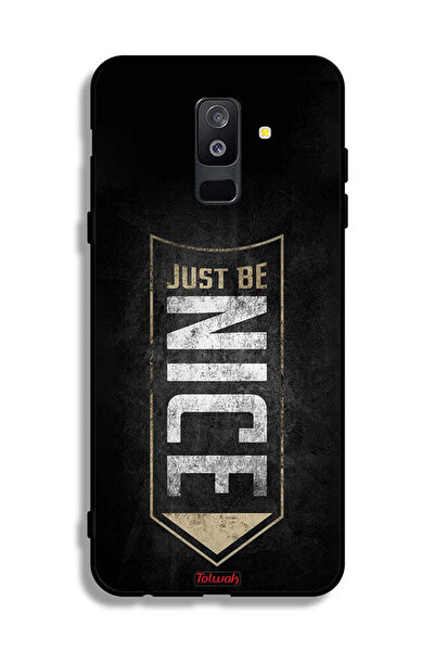 Tolwak غطاء حماية من سامسونج جالكسي A6 بلس (2018) - Just Be Nice
