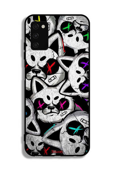 Tolwak غطاء حماية لهاتف سامسونج جالاكسي A02s بنقشة قطط مارشميلو