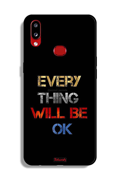 Tolwak غطاء الحماية Samsung Galaxy A10s Galaxy A10s كل شيء سيكون على ما يرام
