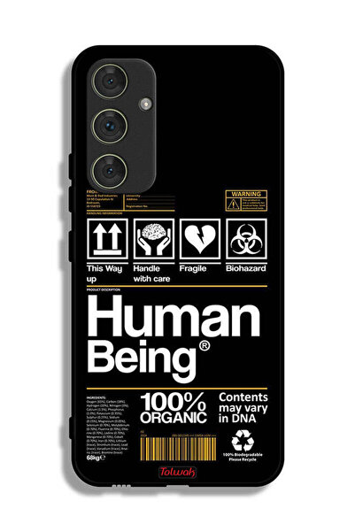 Tolwak Samsung Galaxy A54 5G Protective Case Cover Human Being Sticker
