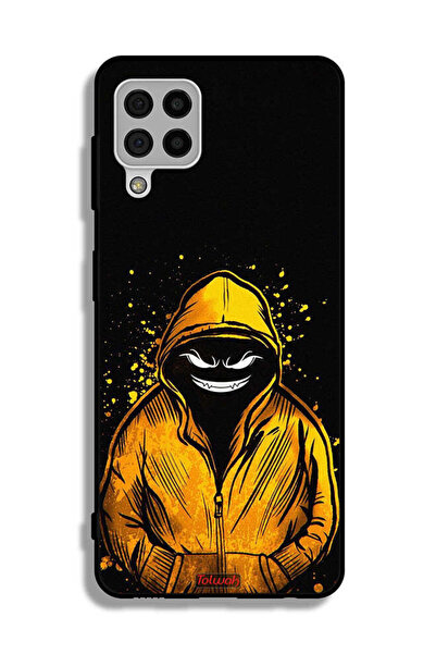 Tolwak غطاء حماية لهاتف سامسونج جالاكسي A22 4G برسومات مارشميلو بوي