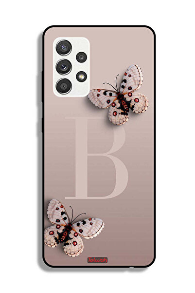 Tolwak Samsung Galaxy M32 5G Protective Case Cover B Butterflies
