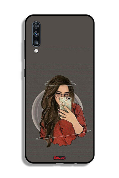 Tolwak غطاء حماية لهاتف سامسونج جالكسي A70 لالتقاط صور سيلفي