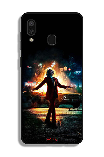 Tolwak غطاء حماية لهاتف Samsung Galaxy A20 - وضع الجوكر السعيد