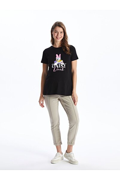 LC Waikiki Beige Elastic Waist Maternity Pants