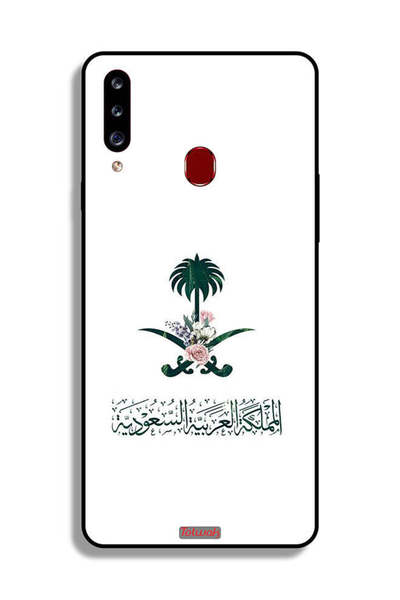 Tolwak غطاء حماية لهاتف سامسونج جالكسي A20s - علامة زهور المملكة العربية السع...