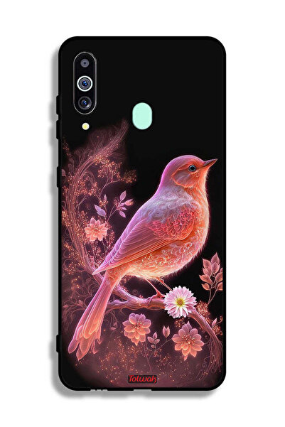 Tolwak غطاء حماية لهاتف Samsung Galaxy A60 بتصميم طائر لطيف