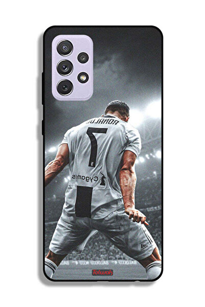 Tolwak غطاء حماية لهاتف سامسونج جالاكسي A72 5G بطبعة احتفال كريستيانو رونالدو