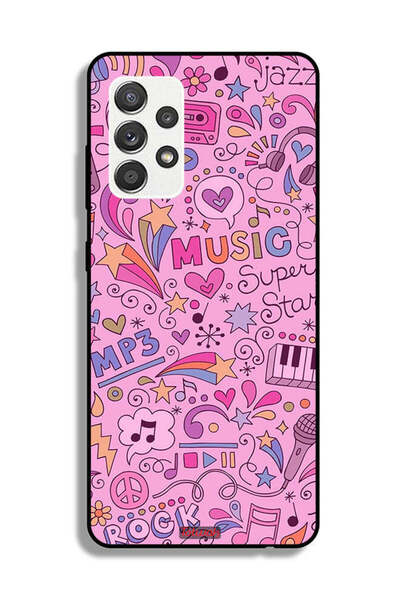 Tolwak غطاء حماية لهاتف سامسونج جالاكسي M32 5G - علامات موسيقية