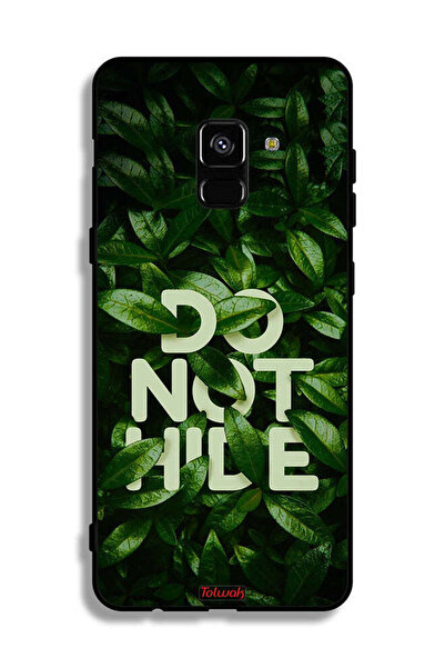 Tolwak غطاء حماية لهاتف Samsung Galaxy A8 Plus (2018) لا يخفي