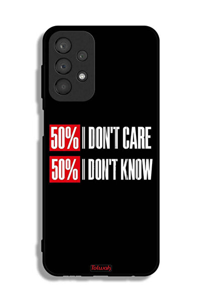 Tolwak غطاء حماية لهاتف سامسونج جالكسي A23 لا يهمني