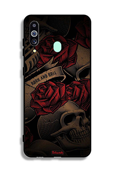 Tolwak غطاء حماية لهاتف سامسونج جالكسي A60 - روك آند رول