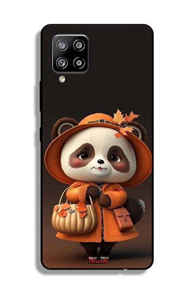 Tolwak غطاء حماية لهاتف سامسونج جالاكسي A42 5G بتصميم سيدة الباندا اللطيفة