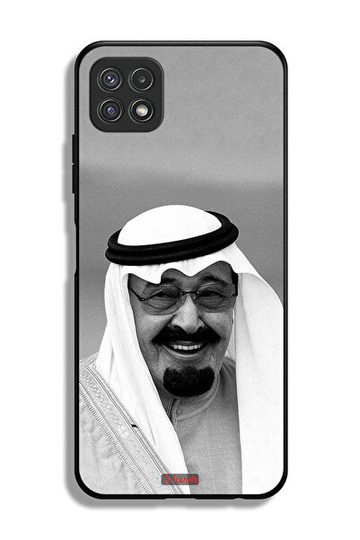 Tolwak غطاء حماية لهاتف سامسونج جالاكسي A22 5G صورة الملك عبد الله مبتسمًا