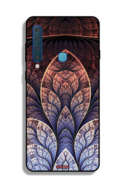 Tolwak غطاء حماية لهاتف Samsung Galaxy A9 (2018) بتصميم زهور كسورية تجريدية