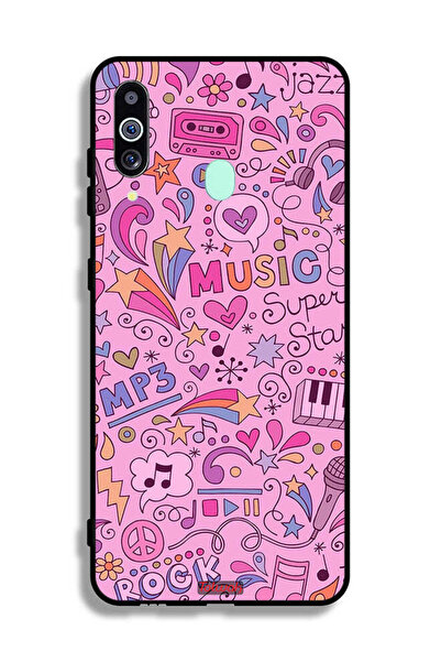 Tolwak غطاء حماية لهاتف سامسونج جالاكسي M40 - علامات موسيقية