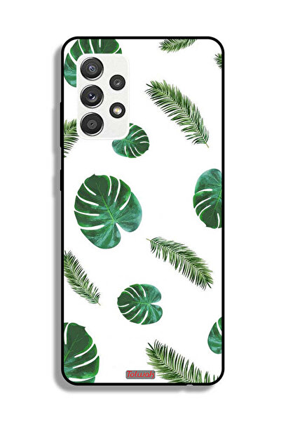 Tolwak غطاء حماية لهاتف سامسونج جالاكسي A32 5G بنقشة ريش فنية