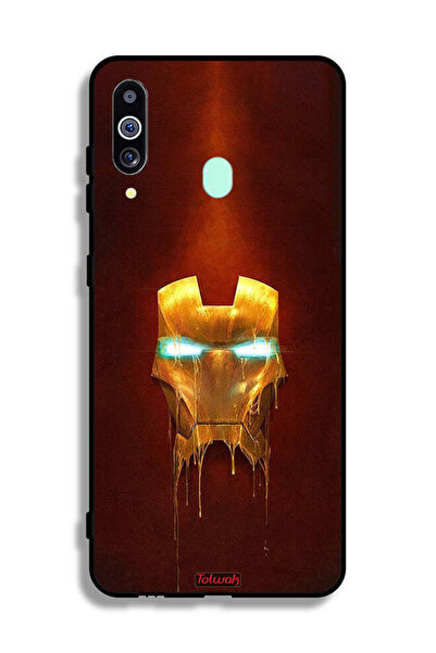 Tolwak Samsung Galaxy A60 Protective Case Cover Iron Man Marvel Comics