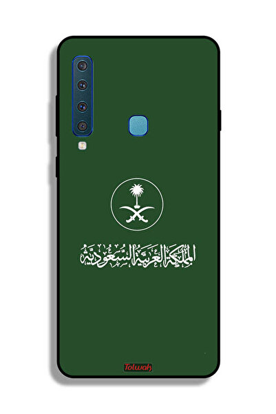 Tolwak غطاء حماية لهاتف سامسونج جالكسي A9 (2018) - فن متجه لعلامة المملكة الع...
