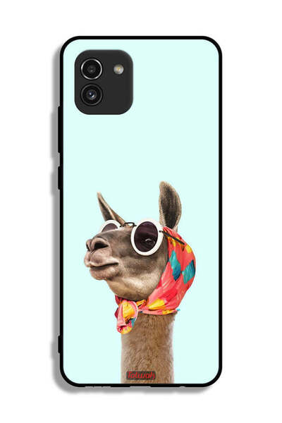 Tolwak غطاء حماية لهاتف سامسونج جالكسي A03 بتصميم جمل أنيق ولطيف