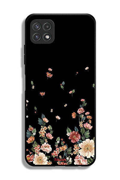 Tolwak غطاء حماية لهاتف Samsung Galaxy A22 5G مع زهور صغيرة في الأسفل
