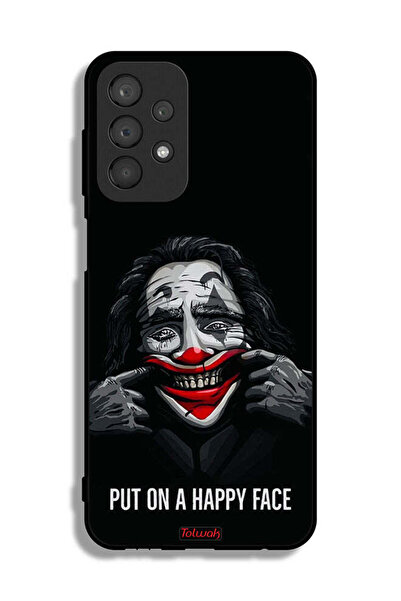 Tolwak غطاء حماية لهاتف سامسونج جالكسي A23 بوجه سعيد