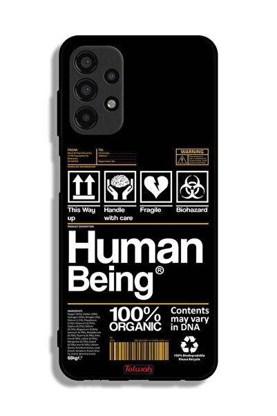 Tolwak Samsung Galaxy A13 4G Protective Case Cover Human Being Sticker