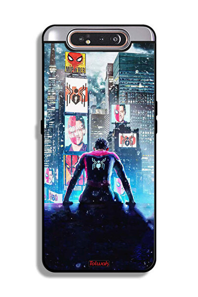 Tolwak غطاء حماية لهاتف سامسونج جالكسي A80 بتصميم سبايدر مان