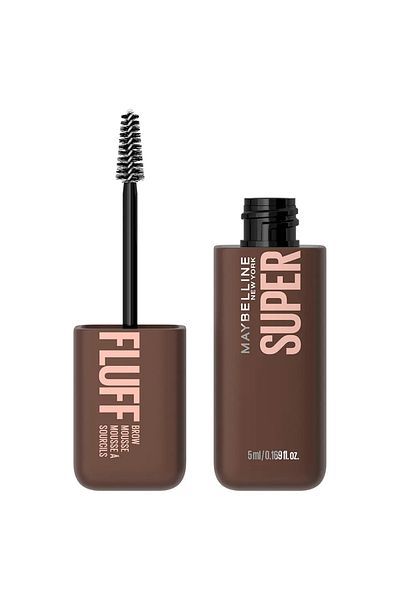 Maybelline New York Mascara Pentru Sprancene Cu Fixare Usoara, Superfluff, 260 Deep Brown, 5 ml