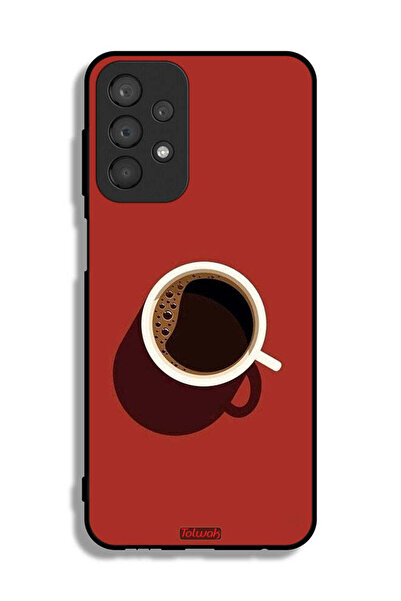 Tolwak غطاء حماية لهاتف Samsung Galaxy A23 بتصميم فنجان قهوة