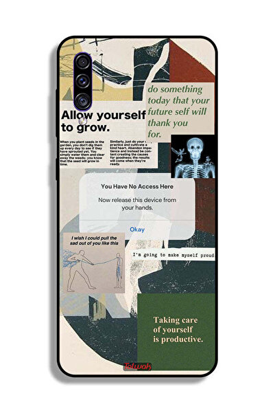 Tolwak غطاء حماية لهاتف Samsung Galaxy A30s اسمح لنفسك بالنمو