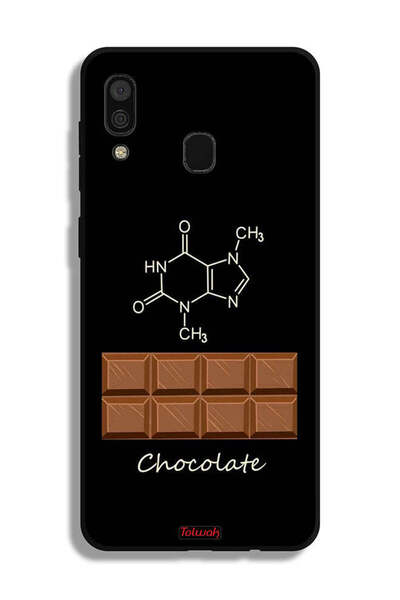 Tolwak غطاء حماية من سامسونج جالكسي A20 بلون الشوكولاتة
