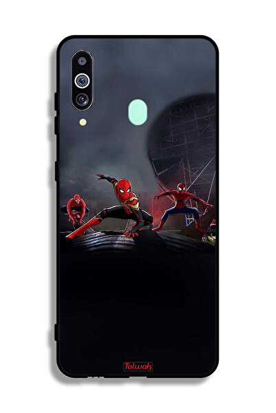 Tolwak غطاء حماية لهاتف سامسونج جالكسي A60 بثلاثة عناكب