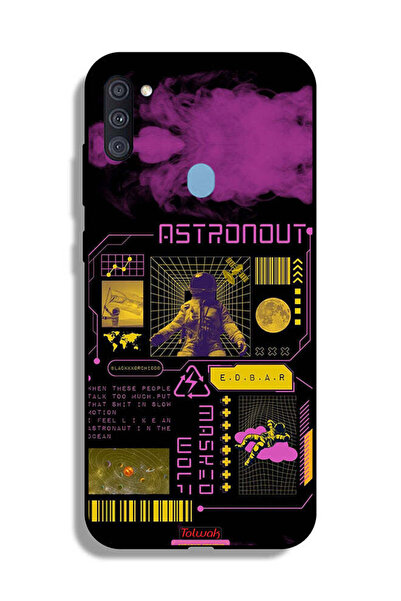 Tolwak Samsung Galaxy A11 Protective Case Cover Astronaut Sticker